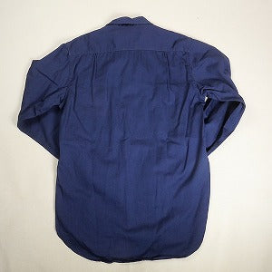 At Last ＆ Co アットラスト/BUTCHER PRODUCTS ブッチャープロダクツ AT LASTWORK SHIRT 長袖シャツ 紺 Size 【15】 【中古品-良い】 20807877