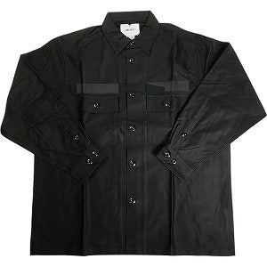 WTAPS ダブルタップス 24SS CBW 01 LS COTTON SATIN IDENTITY 241CWDT-SHM02 Black 長袖シャツ 黒 Size 【3】 【新古品・未使用品】 20807879