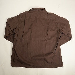 At Last ＆ Co アットラスト/BUTCHER PRODUCTS ブッチャープロダクツ AKIHA SHIRT 長袖シャツ 茶 Size 【15.5】 【中古品-非常に良い】 20807886