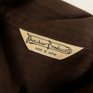 At Last ＆ Co アットラスト/BUTCHER PRODUCTS ブッチャープロダクツ AKIHA SHIRT 長袖シャツ 茶 Size 【15.5】 【中古品-非常に良い】 20807886