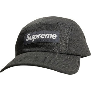 SUPREME シュプリーム 23SS Glitter Cordura Camp Cap Black キャンプキャップ 黒 Size 【フリー】 【中古品-良い】 20807940