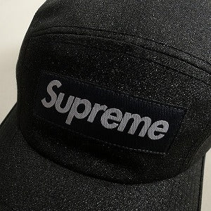 SUPREME シュプリーム 23SS Glitter Cordura Camp Cap Black キャンプキャップ 黒 Size 【フリー】 【中古品-良い】 20807940