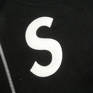 SUPREME シュプリーム 24AW S Logo Zip Up Hooded Sweatshirt Black ジップパーカー 黒 Size 【L】 【新古品・未使用品】 20807950