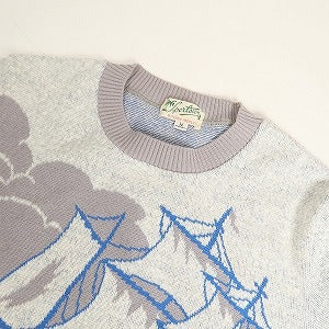 At Last ＆ Co アットラスト/BUTCHER PRODUCTS ブッチャープロダクツ SUMMER KNIT L-S ニット 青 Size 【36】 【中古品-非常に良い】 20807995