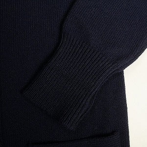 At Last ＆ Co アットラスト/BUTCHER PRODUCTS ブッチャープロダクツ BUTTON CARDIGAN WOOL NAVY カーディガン 紺 Size 【36】 【中古品-非常に良い】 20807996