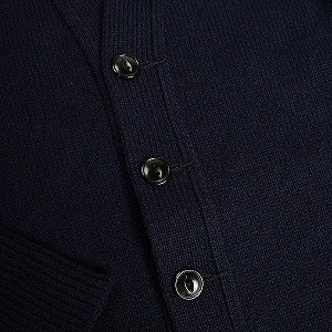 At Last ＆ Co アットラスト/BUTCHER PRODUCTS ブッチャープロダクツ BUTTON CARDIGAN WOOL NAVY カーディガン 紺 Size 【36】 【中古品-非常に良い】 20807996