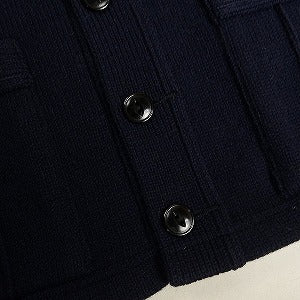 At Last ＆ Co アットラスト/BUTCHER PRODUCTS ブッチャープロダクツ BUTTON CARDIGAN WOOL NAVY カーディガン 紺 Size 【36】 【中古品-非常に良い】 20807996