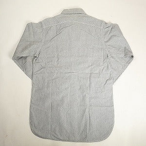 At Last ＆ Co アットラスト/BUTCHER PRODUCTS ブッチャープロダクツ WORK CHAMBRAY SHIRT 長袖シャツ 灰 Size 【14.5】 【中古品-良い】 20808010