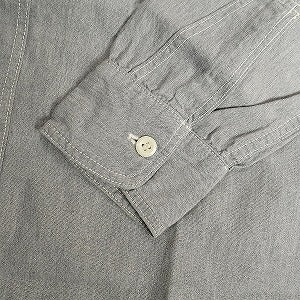 At Last ＆ Co アットラスト/BUTCHER PRODUCTS ブッチャープロダクツ WORK CHAMBRAY SHIRT 長袖シャツ 灰 Size 【14.5】 【中古品-良い】 20808010