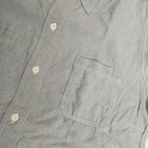 At Last ＆ Co アットラスト/BUTCHER PRODUCTS ブッチャープロダクツ WORK CHAMBRAY SHIRT 長袖シャツ 灰 Size 【14.5】 【中古品-良い】 20808010