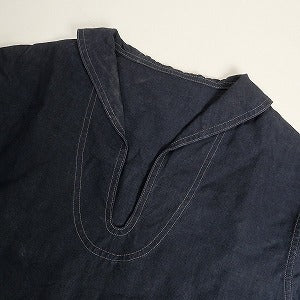 At Last ＆ Co アットラスト/BUTCHER PRODUCTS ブッチャープロダクツ SAILOR SHIRT LINEN 長袖シャツ 紺 Size 【S】 【中古品-良い】 20808021