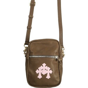 CHROME HEARTS クロム・ハーツ TAKA MINI 3CEM CRS PTCHS LEATHER BAG DARK BROWN ショルダーバッグ 茶 Size 【フリー】 【中古品-ほぼ新品】 20808059