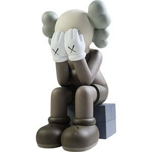 KAWS カウズ ×MEDICOM TOY COMPANION Passing Through フィギュア 2013年モデル 茶 Size 【フリー】 【中古品-ほぼ新品】 20808095