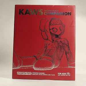 KAWS カウズ ×MEDICOM TOY COMPANION Resting Place フィギュア 茶 Size 【フリー】 【中古品-ほぼ新品】 20808096