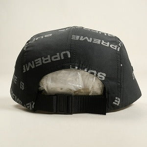 SUPREME シュプリーム 24AW Reflective Jacquard Camp Cap Black キャンプキャップ 黒 Size 【フリー】 【新古品・未使用品】 20808142