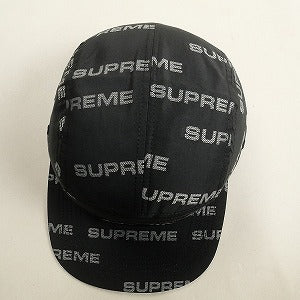 SUPREME シュプリーム 24AW Reflective Jacquard Camp Cap Black キャンプキャップ 黒 Size 【フリー】 【新古品・未使用品】 20808142