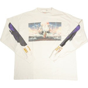 SAINT MICHAEL セント マイケル 24AW LS TEE/SAINT PICTURES/WH / WHITE ロンT 白 Size 【L】 【新古品・未使用品】 20808176