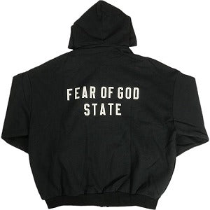 Fear of God フィアーオブゴッド ESSENTIALS Heavy Fleece Fullzip Hoodie Black ジップパーカー 黒 Size 【M】 【新古品・未使用品】 20808182