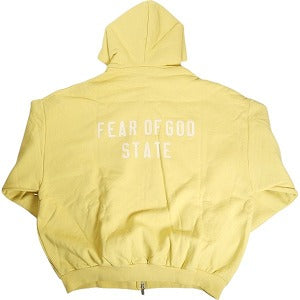 Fear of God フィアーオブゴッド ESSENTIALS Heavy Fleece Fullzip Hoodie Amber ジップパーカー 黄 Size 【M】 【新古品・未使用品】 20808183