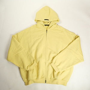 Fear of God フィアーオブゴッド ESSENTIALS Heavy Fleece Fullzip Hoodie Amber ジップパーカー 黄 Size 【M】 【新古品・未使用品】 20808183