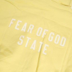 Fear of God フィアーオブゴッド ESSENTIALS Heavy Fleece Fullzip Hoodie Amber ジップパーカー 黄 Size 【M】 【新古品・未使用品】 20808183