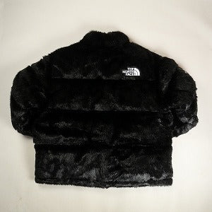 SUPREME シュプリーム ×THE NORTH FACE 20AW Faux Fur Nuptse Jacket Black ヌプシジャケット 黒 Size 【M】 【中古品-良い】 20808194