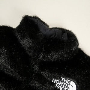 SUPREME シュプリーム ×THE NORTH FACE 20AW Faux Fur Nuptse Jacket Black ヌプシジャケット 黒 Size 【M】 【中古品-良い】 20808194