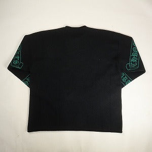 CHROME HEARTS クロム・ハーツ CSHMR JACQUARD KNIT CREW BLACK カシミアセーター 黒 Size 【フリー】 【新古品・未使用品】 20808227