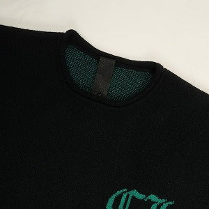 CHROME HEARTS クロム・ハーツ CSHMR JACQUARD KNIT CREW BLACK カシミアセーター 黒 Size 【フリー】 【新古品・未使用品】 20808227