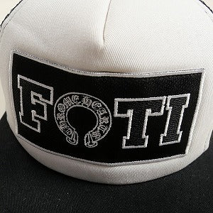 CHROME HEARTS クロム・ハーツ FOTI TRUCKER CAP WHITE/BLACK メッシュキャップ 黒白 Size 【フリー】 【新古品・未使用品】 20808231