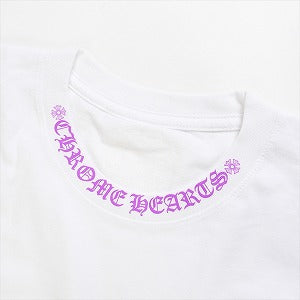 CHROME HEARTS クロム・ハーツ NECK LOGO LS POCKET L/S TEE WHITE/PHYS PURPLE ロンT 白紫 Size 【XL】 【新古品・未使用品】 20808240