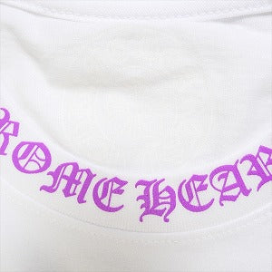 CHROME HEARTS クロム・ハーツ NECK LOGO LS POCKET L/S TEE WHITE/PHYS PURPLE ロンT 白紫 Size 【XL】 【新古品・未使用品】 20808240