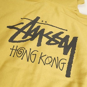 STUSSY ステューシー 24AW STOCK HONG KONG ZIP HOOD CARRY 香港限定ジップパーカー マスタード Size 【L】 【新古品・未使用品】 20808260