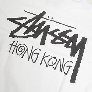 STUSSY ステューシー 24AW STOCK HONG KONG TEE WHITE 香港限定Tシャツ 白 Size 【XL】 【新古品・未使用品】 20808261