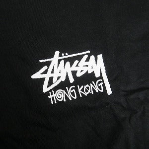 STUSSY ステューシー 24AW STOCK HONG KONG LS TEE BLACK 香港限定ロンT 黒 Size 【M】 【新古品・未使用品】 20808265