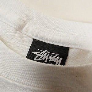 STUSSY ステューシー 24AW STOCK HONG KONG LS TEE WHITE 香港限定ロンT 白 Size 【L】 【新古品・未使用品】 20808271