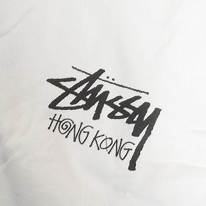 STUSSY ステューシー 24AW STOCK HONG KONG LS TEE WHITE 香港限定ロンT 白 Size 【L】 【新古品・未使用品】 20808271