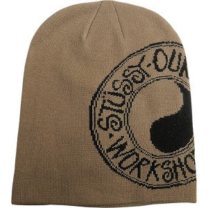 STUSSY ステューシー ×OUR LEGACY WORK SHOP 24AW SKULLCAP PALE BROWN ビーニー 茶 Size 【フリー】 【新古品・未使用品】 20808273