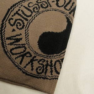 STUSSY ステューシー ×OUR LEGACY WORK SHOP 24AW SKULLCAP PALE BROWN ビーニー 茶 Size 【フリー】 【新古品・未使用品】 20808274