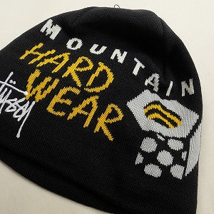 STUSSY ステューシー ×MOUNTAIN HARDWEAR CAELUM 24AW  DOME BEANIE BLACK ビーニー 黒 Size 【フリー】 【新古品・未使用品】 20808278