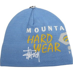 STUSSY ステューシー ×MOUNTAIN HARDWEAR CAELUM 24AW  DOME BEANIE NITRIC BLUE ビーニー 水色 Size 【フリー】 【新古品・未使用品】 20808281