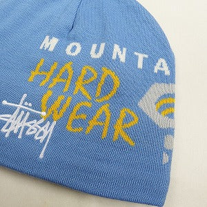 STUSSY ステューシー ×MOUNTAIN HARDWEAR CAELUM 24AW  DOME BEANIE NITRIC BLUE ビーニー 水色 Size 【フリー】 【新古品・未使用品】 20808281