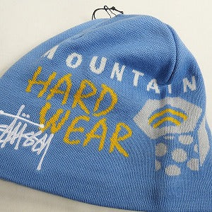 STUSSY ステューシー ×MOUNTAIN HARDWEAR CAELUM 24AW  DOME BEANIE NITRIC BLUE ビーニー 水色 Size 【フリー】 【新古品・未使用品】 20808281