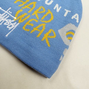 STUSSY ステューシー ×MOUNTAIN HARDWEAR CAELUM 24AW  DOME BEANIE NITRIC BLUE ビーニー 水色 Size 【フリー】 【新古品・未使用品】 20808281