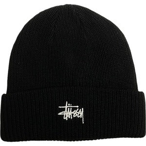 STUSSY ステューシー 24AW BASIC CUFF BEANIE BLACK ビーニー 黒 Size 【フリー】 【新古品・未使用品】 20808284