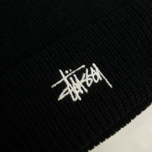 STUSSY ステューシー 24AW BASIC CUFF BEANIE BLACK ビーニー 黒 Size 【フリー】 【新古品・未使用品】 20808284