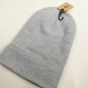 STUSSY ステューシー 24AW STOCK CUFF BEANIE GREY ビーニー 灰 Size 【フリー】 【新古品・未使用品】 20808288