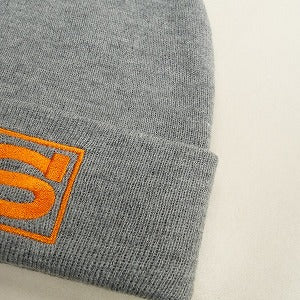 STUSSY ステューシー 24AW CUFF BEANIE S SPORT GREY ビーニー 灰 Size 【フリー】 【新古品・未使用品】 20808293