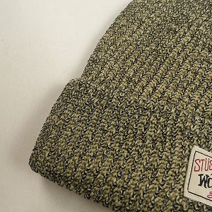 STUSSY ステューシー 24AW CUFF BEANIE REFLECTIVE YARN KHAKI ビーニー カーキ Size 【フリー】 【新古品・未使用品】 20808296