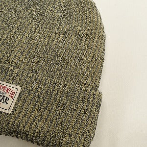 STUSSY ステューシー 24AW CUFF BEANIE REFLECTIVE YARN KHAKI ビーニー カーキ Size 【フリー】 【新古品・未使用品】 20808296